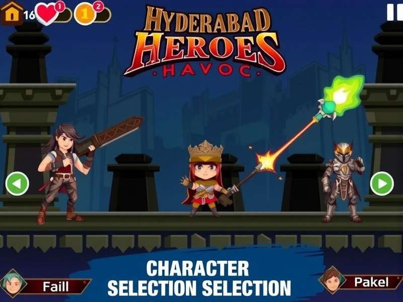 Hyderabad Heroes Havoc Gameplay